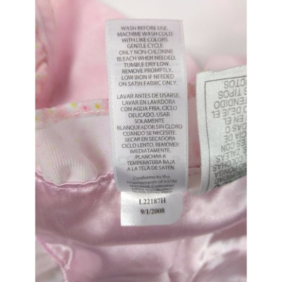 CARTERS BUNNY RABBIT Rattle Security Blanket Pink Little Princess 15" - Picture 7 of 11